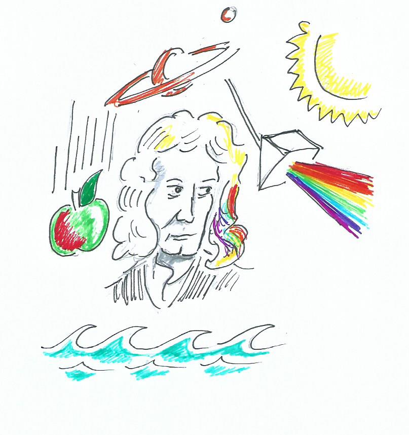 Isaac Newton and his discoveries - science and mathematics
