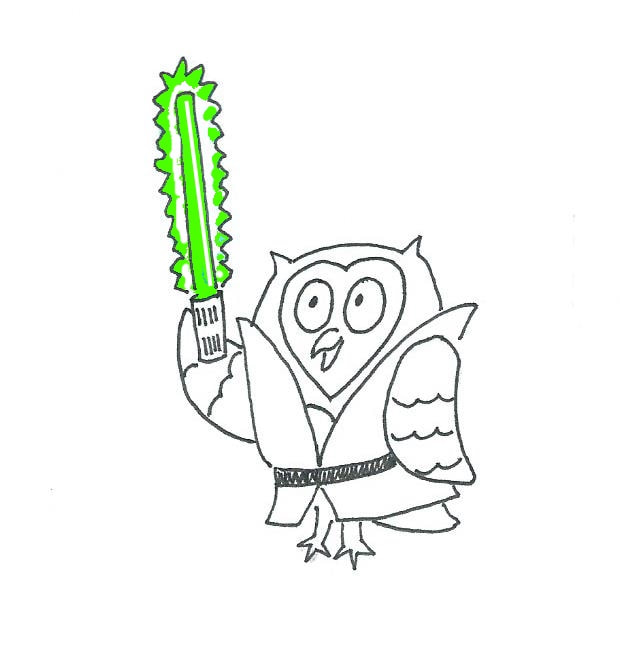 May 4th, Star Wars, Day, Lightsabre, Lightsaber, Force, Owl